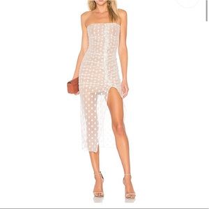 Majorelle Brady Dress in White